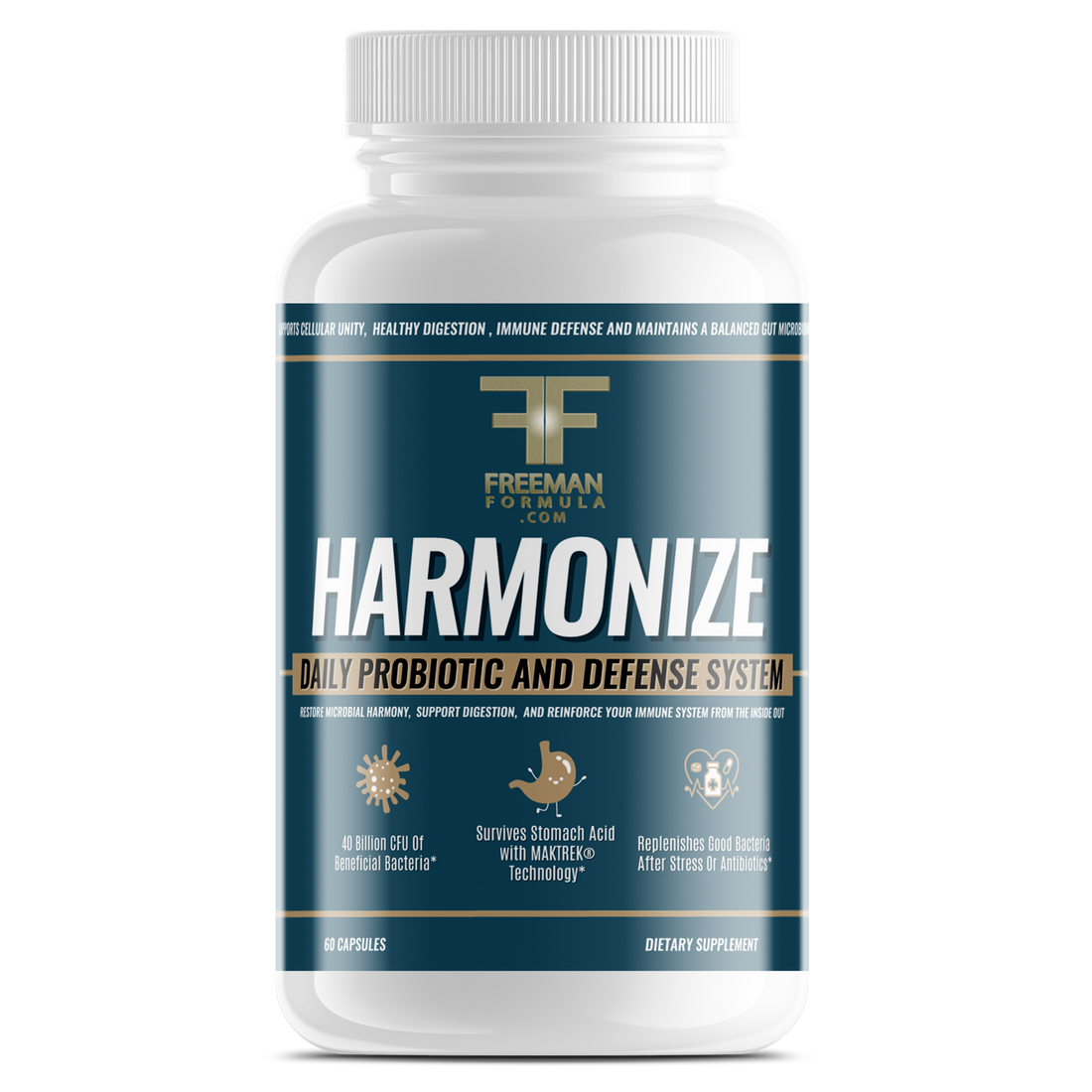 Probiotic 40 Billion CFU: Restore Your Gut, Elevate Your Energy, Strengthen Your Immunity