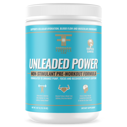 Pre-Workout: Tropical Sunrise — Clean Power, Elevated Focus, and Energized Performance Without the Crash