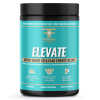 Thumbnail for Supplement container labeled 'Elevate' by Freeman Sports Nutrition on a white background