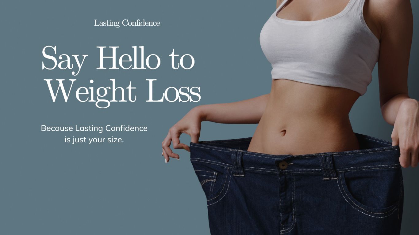 a person losing weight with a membership 