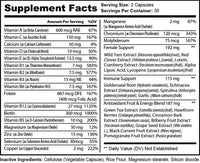 Thumbnail for Supplement Facts