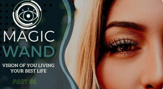 Magic Wand: Vision of You Living Your Best Life book by Jeramy Freeman empowers readers to visualize success, manifest goals, and create their ideal reality through conscious intention.